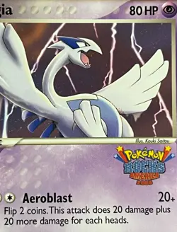 Lugia #29 (2005 Pokemon Rocks America Promo) 2005 Pokemon Ex Unseen Forces-NM - Image 3