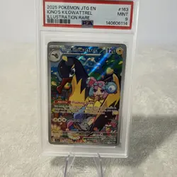 2025 POKEMON JTG EN-JOURNEY TOGETHER ILLUSTRATION RARE IONO'S KILOWATTREL PSA 9 - Image 4