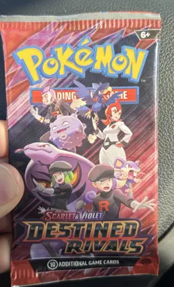Pokemon Scarlet & Violet Destined Rivals Single Booster Pack NEW sealed TCG - Image 1