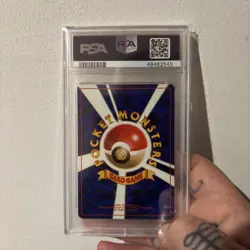 1997 POKEMON JAPANESE ROCKET #68 DARK MACHAMP-HOLO PSA 10 - Image 2