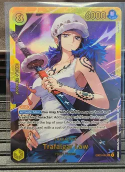 Trafalgar Law EB03-062 Extra Booster: One Piece Heroines Edition Foil - Image 1