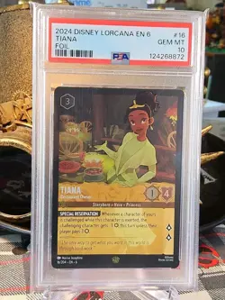 Tiana Restaurant Owner 16/204 Legendary COLD FOIL Disney Lorcana NM - Image 1