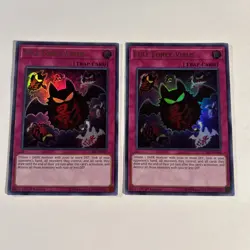 2X YUGIOH HOLO CARD FULL FORCE VIRUS LCKC-EN049 1ST EDITION LP - Image 1