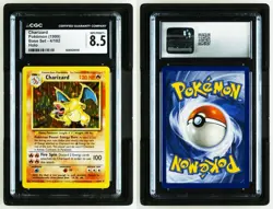 CGC 8.5 Charizard 1999 Base Set 4/102 Holo Pokemon Card - Image 3