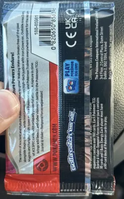 Pokemon TCG Scarlet & Violet: Temporal Forces Booster Pack – Sealed 10 Cards - Image 2