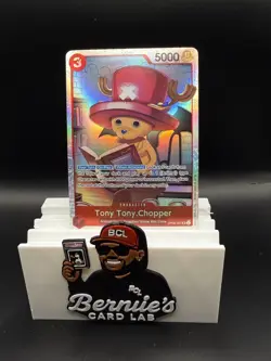 Tony Tony.Chopper OP08-007 SR ONE PIECE Tcg Card Game NM RED - Image 1