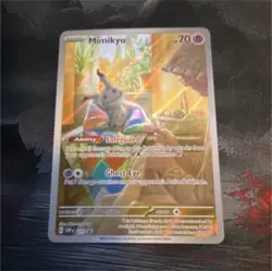 Pokemon Mimikyu 075 Sv: Scarlet & Violet Promo Full Art Holo Promo Card English - Image 1