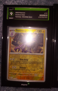 4 Graded Pokemon Cards Degree 9 grade level 9 for each card - Image 2