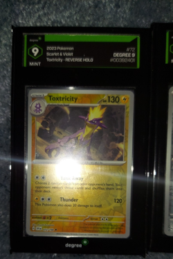 4 Graded Pokemon Cards Degree 9 grade level 9 for each card - Image 3