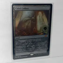 MTG English Cabal Coffers (Foil Etched) NM Foil Modern Horizons 2 - Image 2