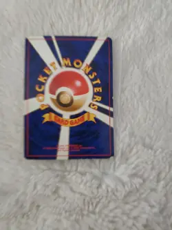 Sabrina's Kadabra Gym heroes Japanese Pokemon card old back - Image 3