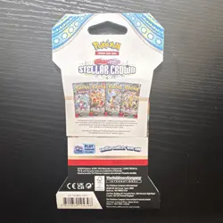 Pokemon Scarlet & Violet Stellar Crown Booster Pack 10 Cards English Random Art - Image 2