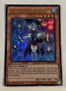 1x Yu-Gi-Oh Card - CORE-EN036 - AROMAGE ROSEMARY Ultra Rare Holo - LP - Image 1