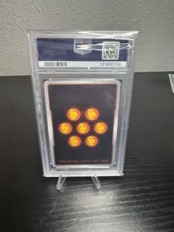 Dragon Ball Super Card Game Son Goku Awakened Pulse FB01-139 Secret Rare PSA 10 - Image 2