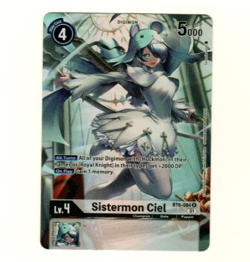 Sistermon Ciel BT6-084 Foil Double Diamond Digimon Card Game - Image 1