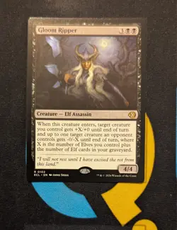 Gloom Ripper Rare ECL 102 Lorwyn Eclipsed MTG - Image 1