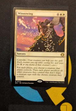 Winnowing Rare ECL 043 Lorwyn Eclipsed MTG - Image 1