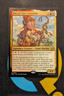 Bre of Clan Stoutarm Rare ECL 207 Lorwyn Eclipsed MTG - Image 1