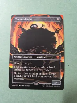 Technodrome - Borderless Teenage Mutant Ninja Turtles MTG - Image 1