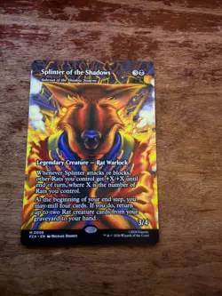 Splinter of the Shadows - Ashcoat of the Shadow Swarm (Borderless) Teenage... - Image 1