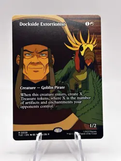 Dockside Extortionist 0028 Borderless Avatar The Last Airbender TLE MTG NM - Image 1