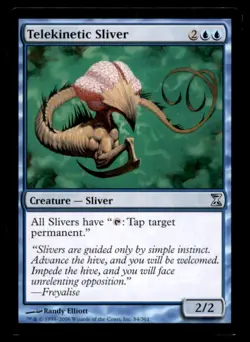 Telekinetic Sliver LP Light Play Time Spiral MTG [7231] - Image 1