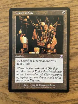 Magic MTG - Claws of Gix - Timeshifted Time Spiral - LP - Image 1