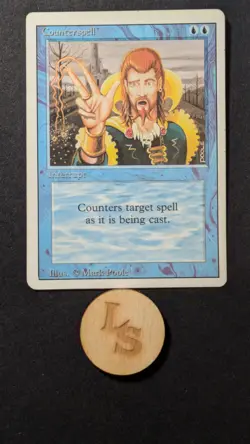Counterspell - Revised Edition - LP - MTG -1995 - Image 1
