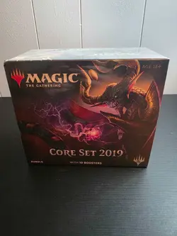 2019 MTG CORE SET FAT PACK BUNDLE FACTORY SEALED - Image 1
