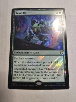 x1 Level Up - Surge Foil R MTG Commander: Teenage Mutant Ninja Turtles M/NM, Eng - Image 1