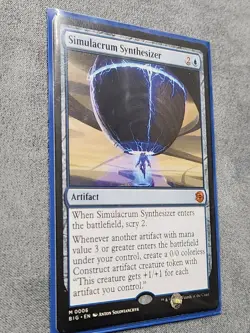 MTG Simulacrum Synthesizer, NM-Mint English Outlaws of Thunder Junction - Image 3