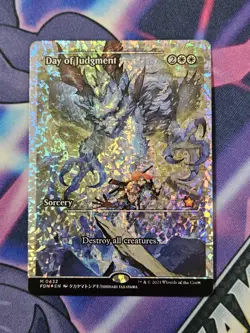 MTG Day of Judgment Fracture Foil Showcase English Foundations NM/M - Image 1