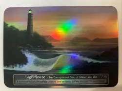 FOIL Exceptional Site Lighthouse - Beta NM Sorcery: Contested Realm - Image 1