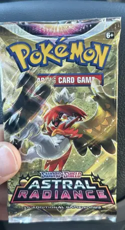 Pokemon TCG Astral Radiance Booster Pack Random art Work 820650850233 - Image 1