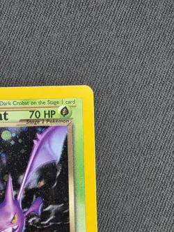 Dark Crobat 2/105 Neo Destiny Holo Rare WOTC Vintage Pokemon Card LP-MP - Image 3