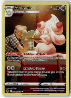 Alcremie ⭐ TG08/TG30 Holo Brilliant Stars Trainer Gallery Pokemon NM - Image 1
