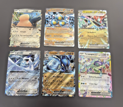 Pokemon TCG Prismatic Evolutions 6 EX Holo Double Rare Card Lot - Near Mint - Image 1