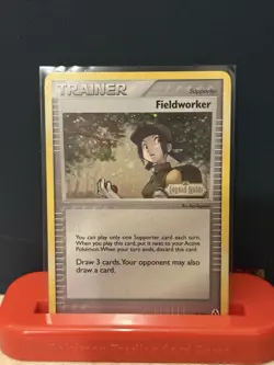 Pokemon TCG Fieldworker EX Legend Maker 73/92 Reverse Holo Stamped - Image 1