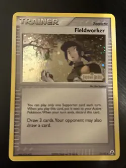 Pokemon TCG Fieldworker EX Legend Maker 73/92 Reverse Holo Stamped - Image 3