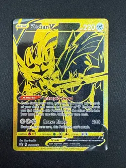 Zacian V - SWSH076 - SWSH Black Star Promo SWSH Black Star - Pokemon (NM) - Image 1