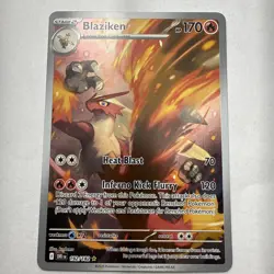 Blaziken 192/182 illustration Rare Destined Rivals English Mint Pokemon TCG - Image 1