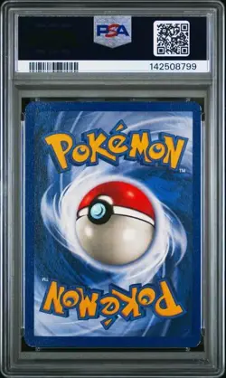 1999 POKEMON FOSSIL #3 DITTO-HOLO PSA 6 - Image 2