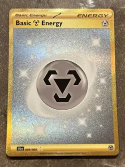 Pokemon TCG Basic Metal Energy 99/64 Shrouded Fable Holo NM - Image 1
