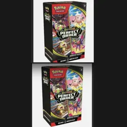 Pokemon TCG Mega Evolution Perfect Order Booster Bundle (x2) PRESALE March 27th - Image 1