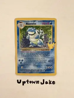 Pokemon Celebrations Classic Collections Blastoise 2/102 Holo Rare - Image 1