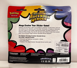 Pokemon TCG:Ascended Heroes- Gastly & Charmander Tech Sticker Collection Bundle - Image 2
