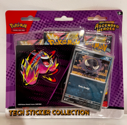 Pokemon TCG:Ascended Heroes- Gastly & Charmander Tech Sticker Collection Bundle - Image 3