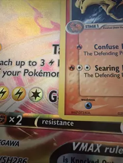 Pokemon TCG Ninetails Regular 38/106 EX Ruby & Sapphire LP 2005 - Image 4