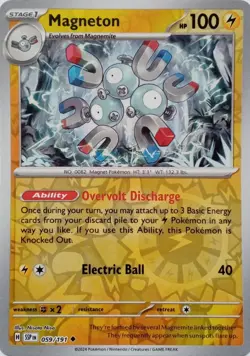 Magneton - Reverse Holo - Surging Sparks - Pokemon TCG - 059/191 - Image 1