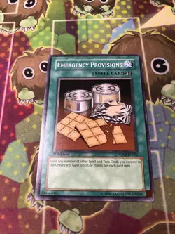 Yugioh! 1x Emergency Provisions - 5DS2-EN026 - Common - 1st Edition Near Mint - Image 1